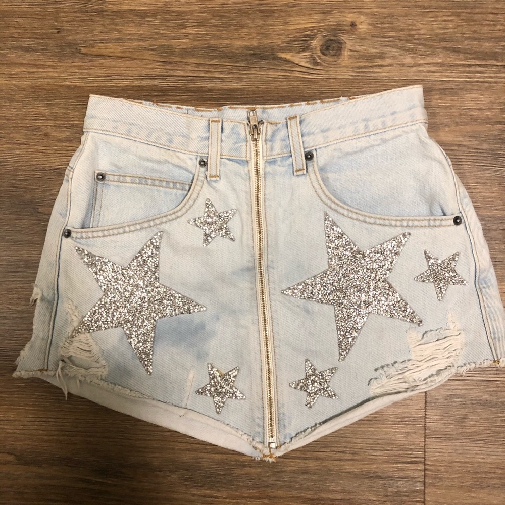 Carmar Stella Beatrice Denim Skirt
